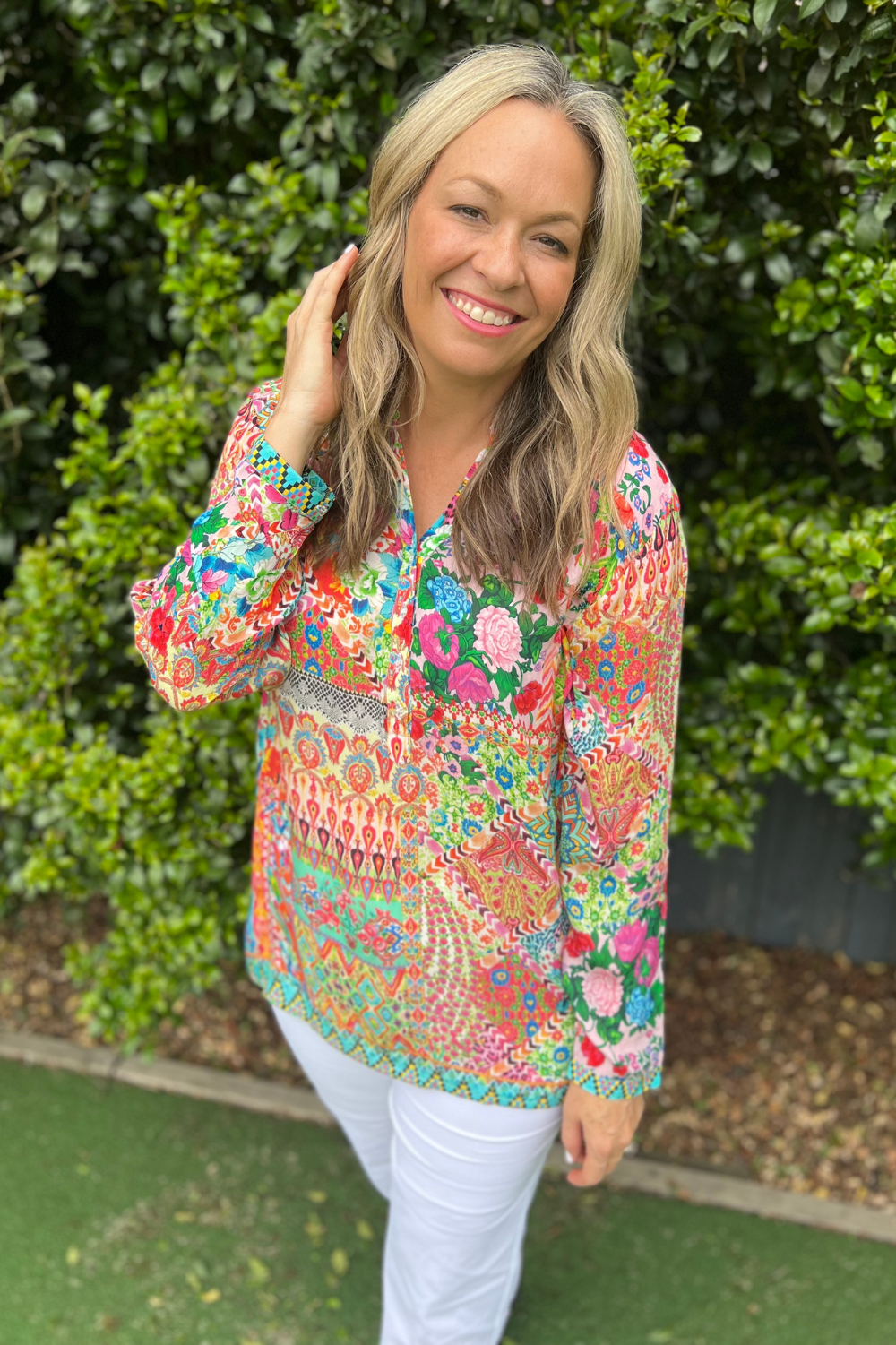 Silvermaple Collection Claudia Shirt | Leo Rose_Silvermaple Boutique