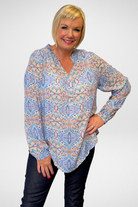 Silvermaple Boutique Allegra Shirt | Paisley Purple Multi _Silvermaple Boutique 