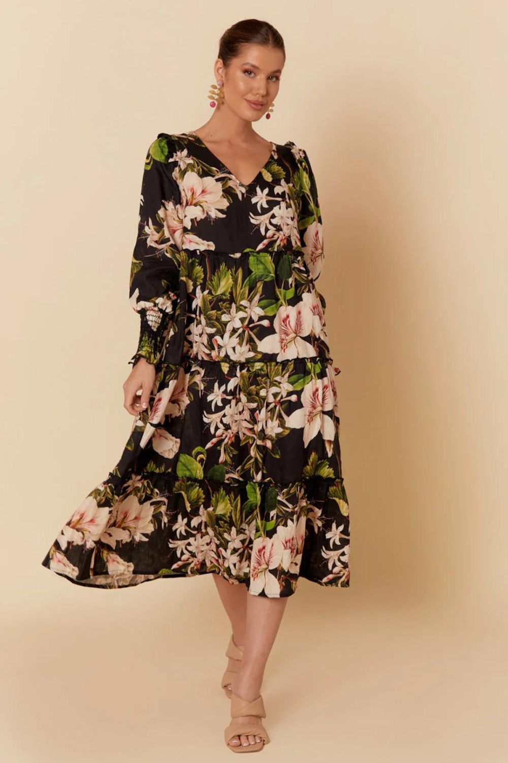 Fashion Express Leah Dress | Print _ Silvermaple Boutique