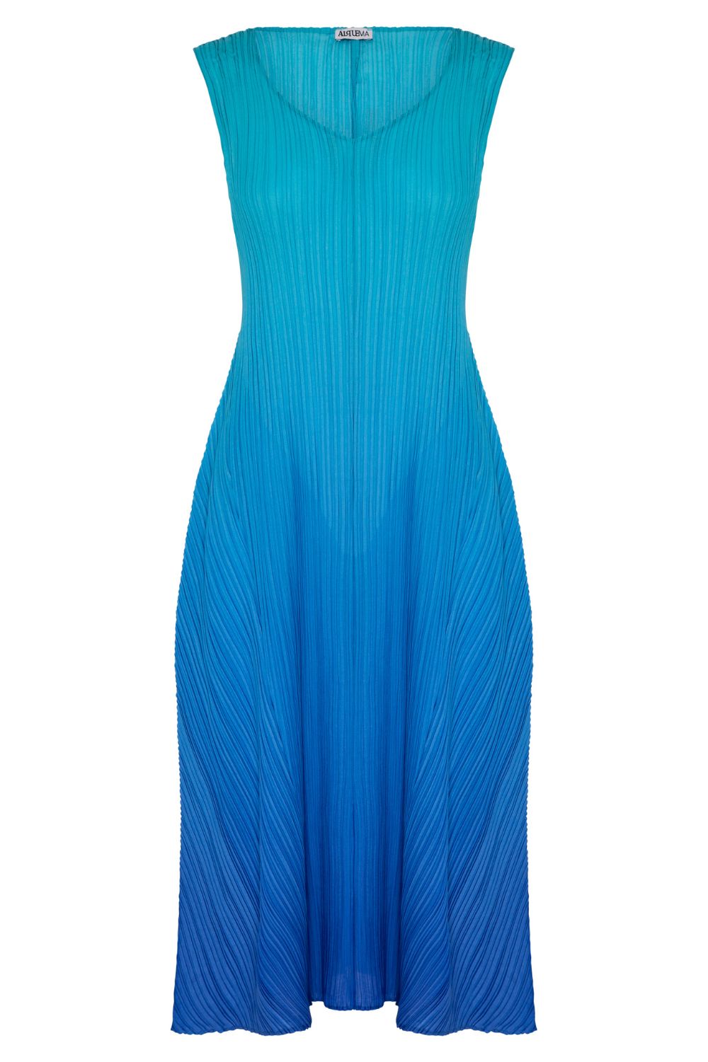 Alquema Long Estella Dress | Blue Bird to Dazzling Blue_Silvermaple Boutique