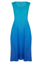 Alquema Long Estella Dress | Blue Bird to Dazzling Blue_Silvermaple Boutique