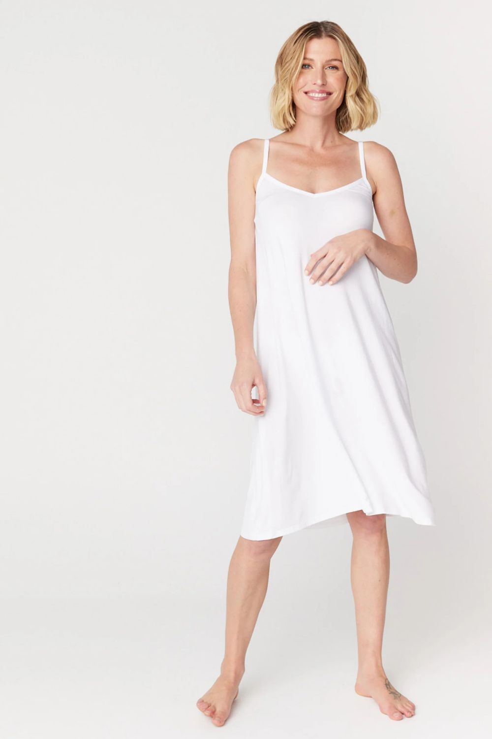 Tani Amy Slip | White_Silvermaple Boutique