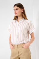 Brax Viv Blouse | Sand_Silvermaple boutique