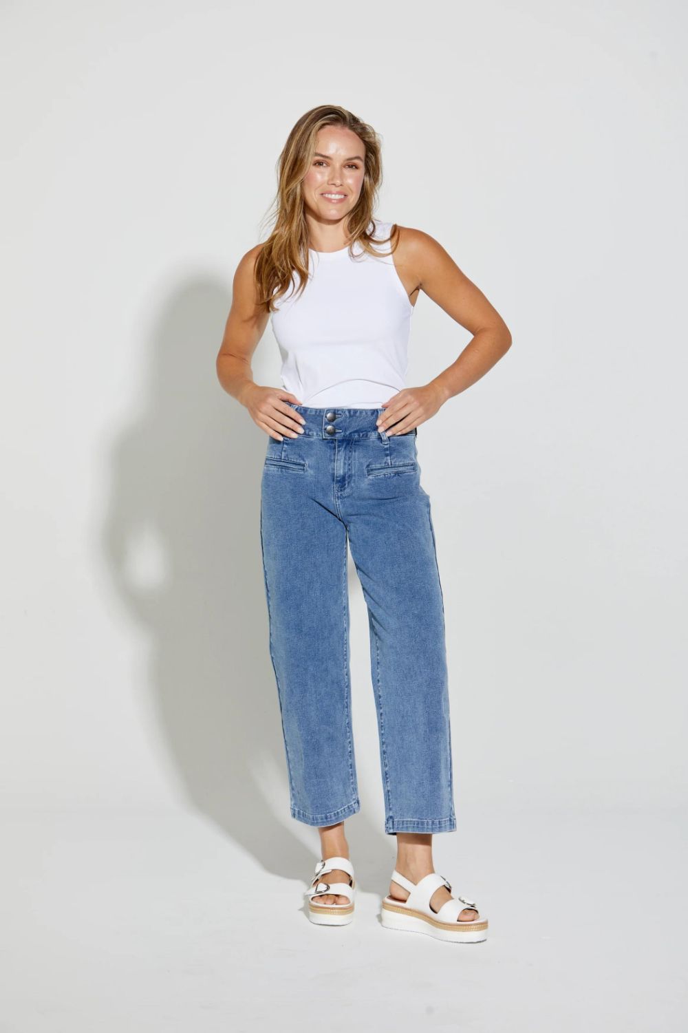 New London Jeans Christow Crop Jean | Denim_Silvermaple Boutique