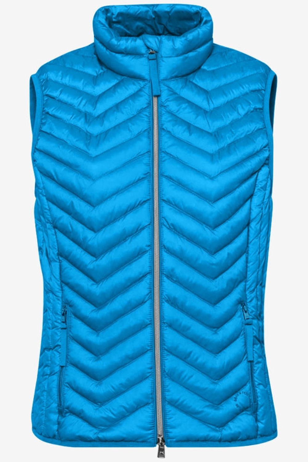 Brax Genf Puffer Vest | Sky Blue_Silvermaple Boutique