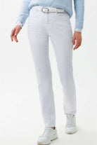 Mary 5 Pocket Jean | White - Silvermaple Boutique