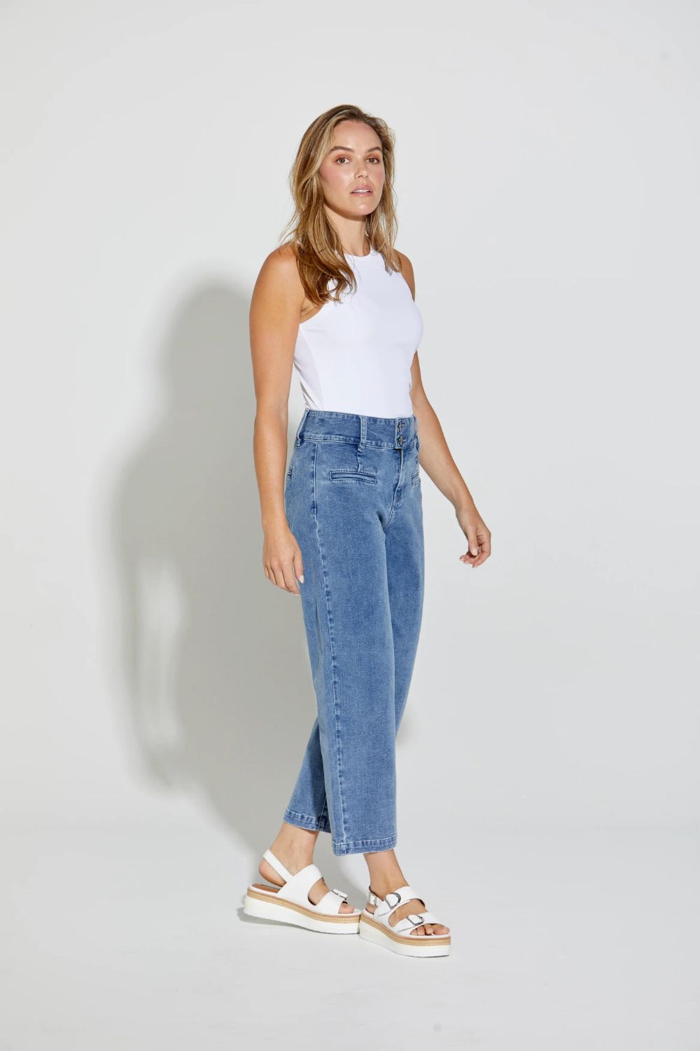 New London Jeans Christow Crop Jean | Denim_Silvermaple Boutique