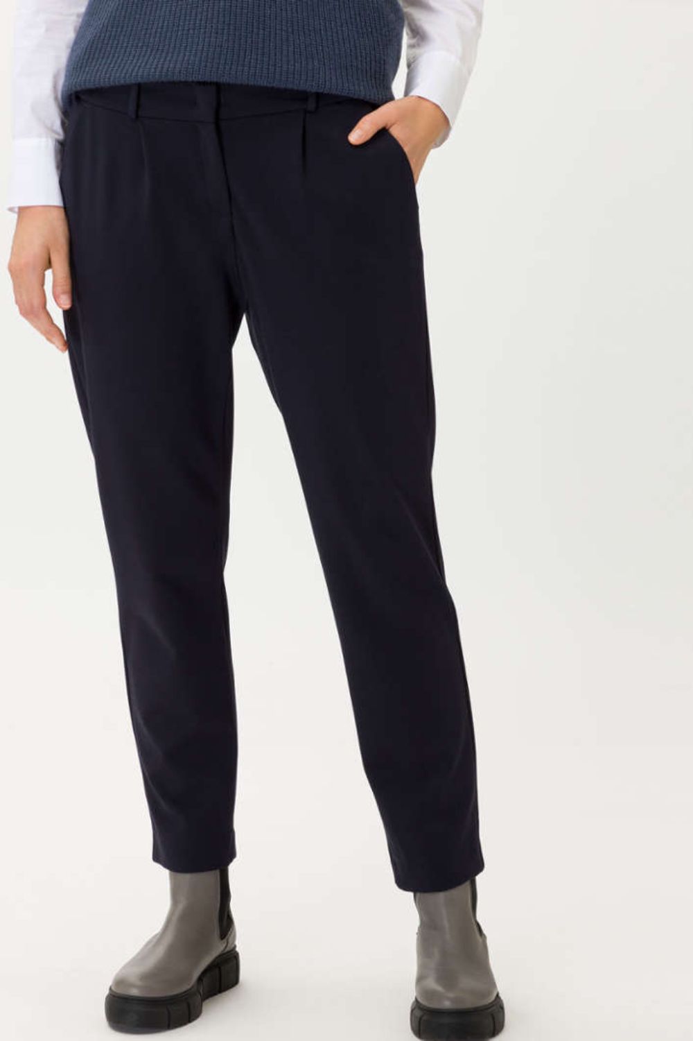 Brax Maron S Pant | Navy_Silvermaple Boutique