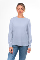 Bridge & Lord Jade Crew Neck Pullover | Denim_Silvermaple Boutique