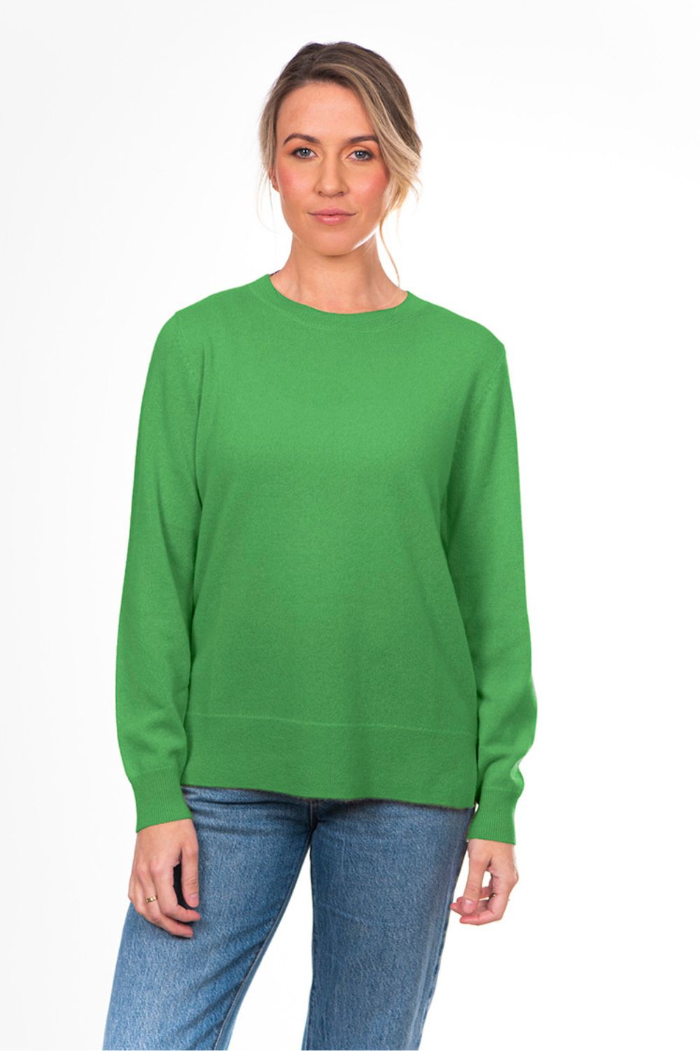 Bridge & Lord Jade Crew Neck Pullover | Fern_Silvermaple Boutique