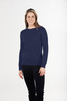 Essential Crew Neck Pullover | Navy_Silvermaple Boutique