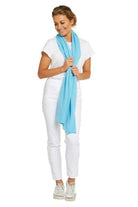 Esperance & Co Cashmere Topper | Bahama Blue_Silvermaple Boutique