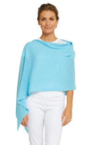 Esperance & Co Cashmere Topper | Bahama Blue_Silvermaple Boutique