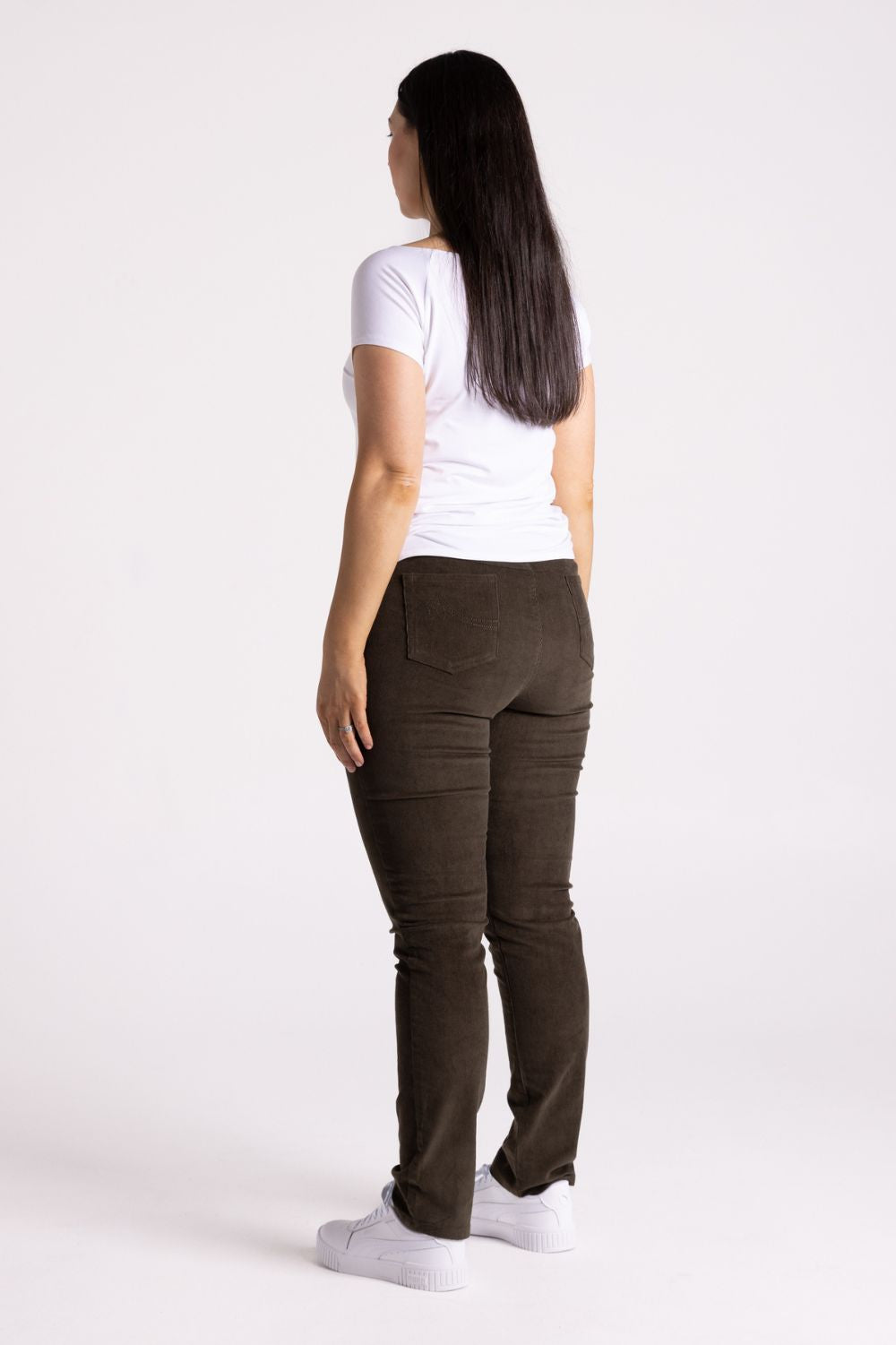 Silvermaple Boutique Eva Cord Pant | Walnut_Silvermaple Boutique