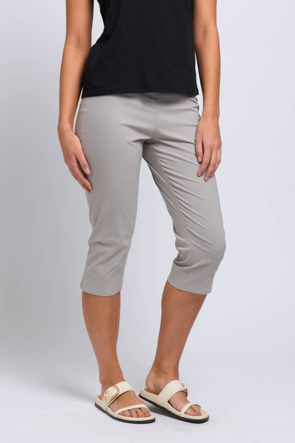 FOIL Split Enz Pant | Light Khaki_Silvermaple Boutique