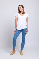 FOIL Best Angle Tee | White_Silvermaple Boutique