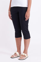 FOIL Split Enz Pant | Navy_Silvermaple Boutique