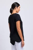 FOIL Best Angle Tee | Black_Silvermaple Boutique