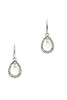 Open Teardrop Earring - Silvermaple Boutique