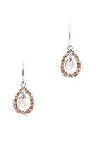 Open Teardrop Earring - Silvermaple Boutique