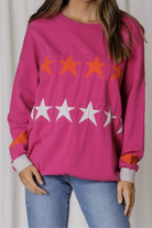 Matilda Crew Neck Sweat | Fuchsia - Silvermaple Boutique