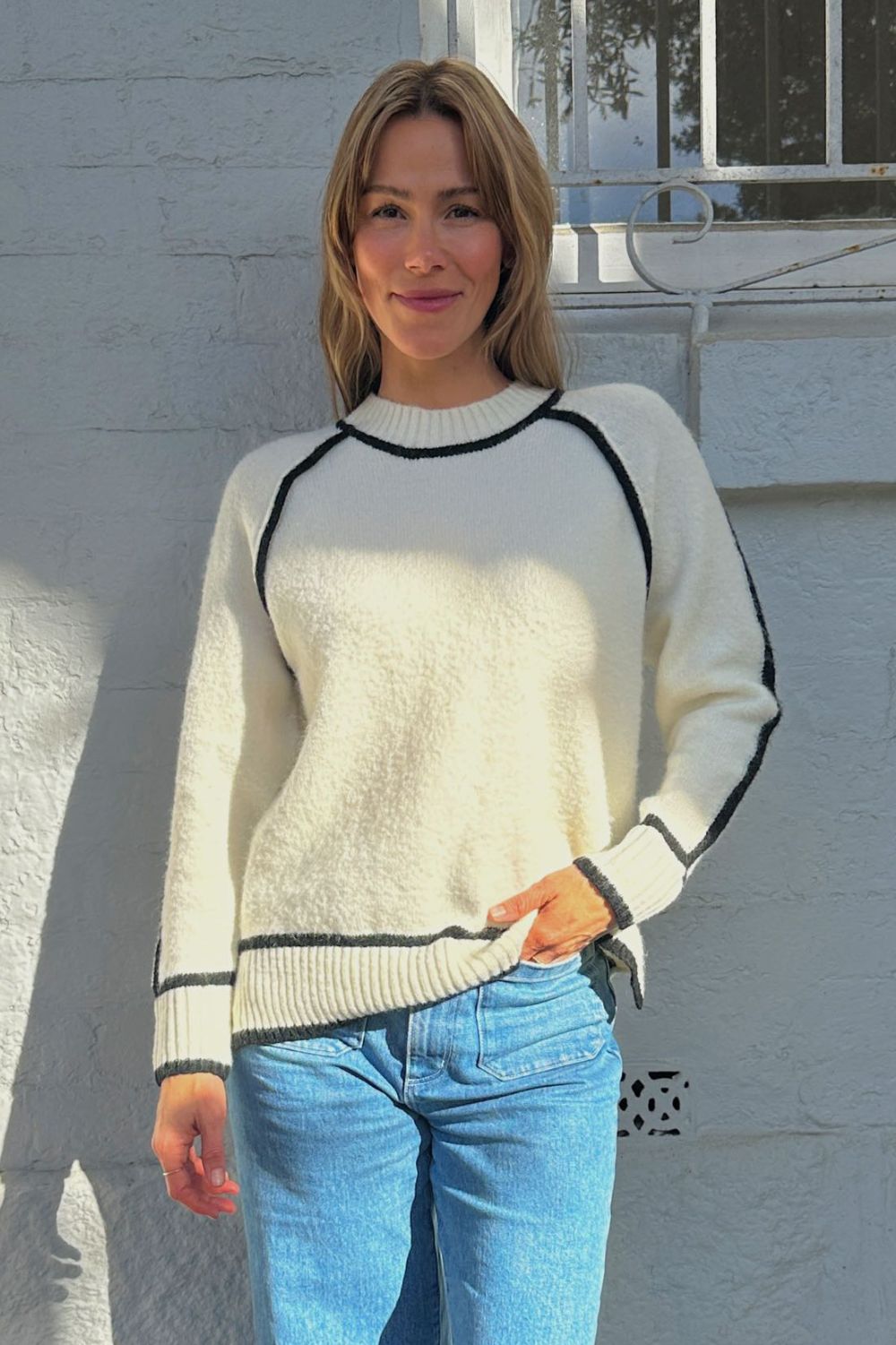 Fashion Express Oliver Knit | White_Silvermaple Boutique