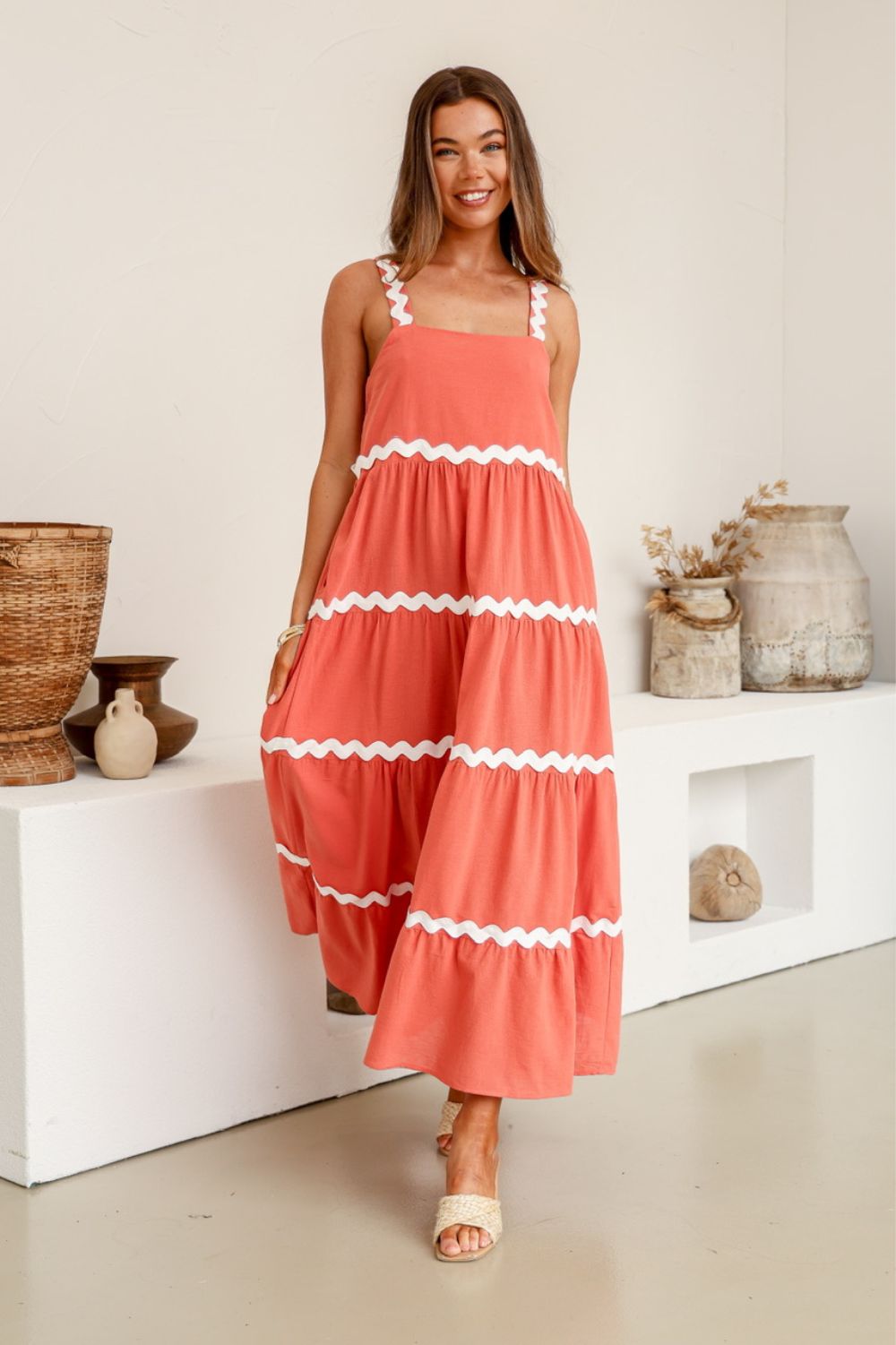 Fashion Express Amelia Maxi Dress | Watermelon_Silvermaple Boutique