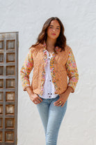 Fashion Express Vintage Mayfair Quilt Jacket | Soft Rust_Silvermaple Boutique