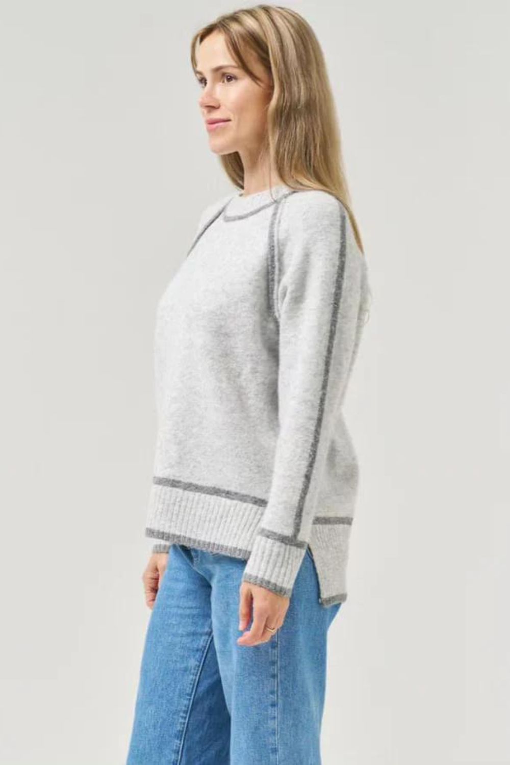 Fashion Express Oliver Knit | Grey_Silvermaple Boutique