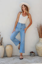 Fashion Express Emma Stretch Jeans | Light Blue_Silvermaple Boutique