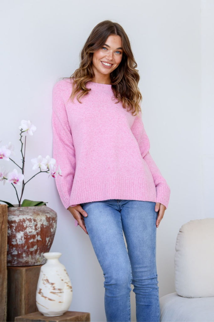 Fashion Express Canyon Knit | Pink_Silvermaple Boutique