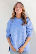 Fashion Express St Moritz Knit | Blue_Silvermaple Boutique