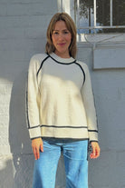 Fashion Express Oliver Knit | White_Silvermaple Boutique