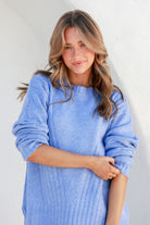 Fashion Express St Moritz Knit | Blue_Silvermaple Boutique