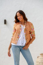 Fashion Express Vintage Mayfair Quilt Jacket | Soft Rust_Silvermaple Boutique