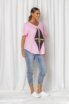 Fashion Express Havana Sequin Tee | Floss_Silvermaple Boutique