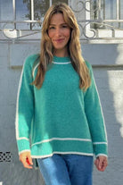 Fashion Express Oliver Knit | Green_Silvermaple Boutique