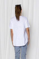 Fashion Express Harley Steer Tee | White_Silvermaple Boutique