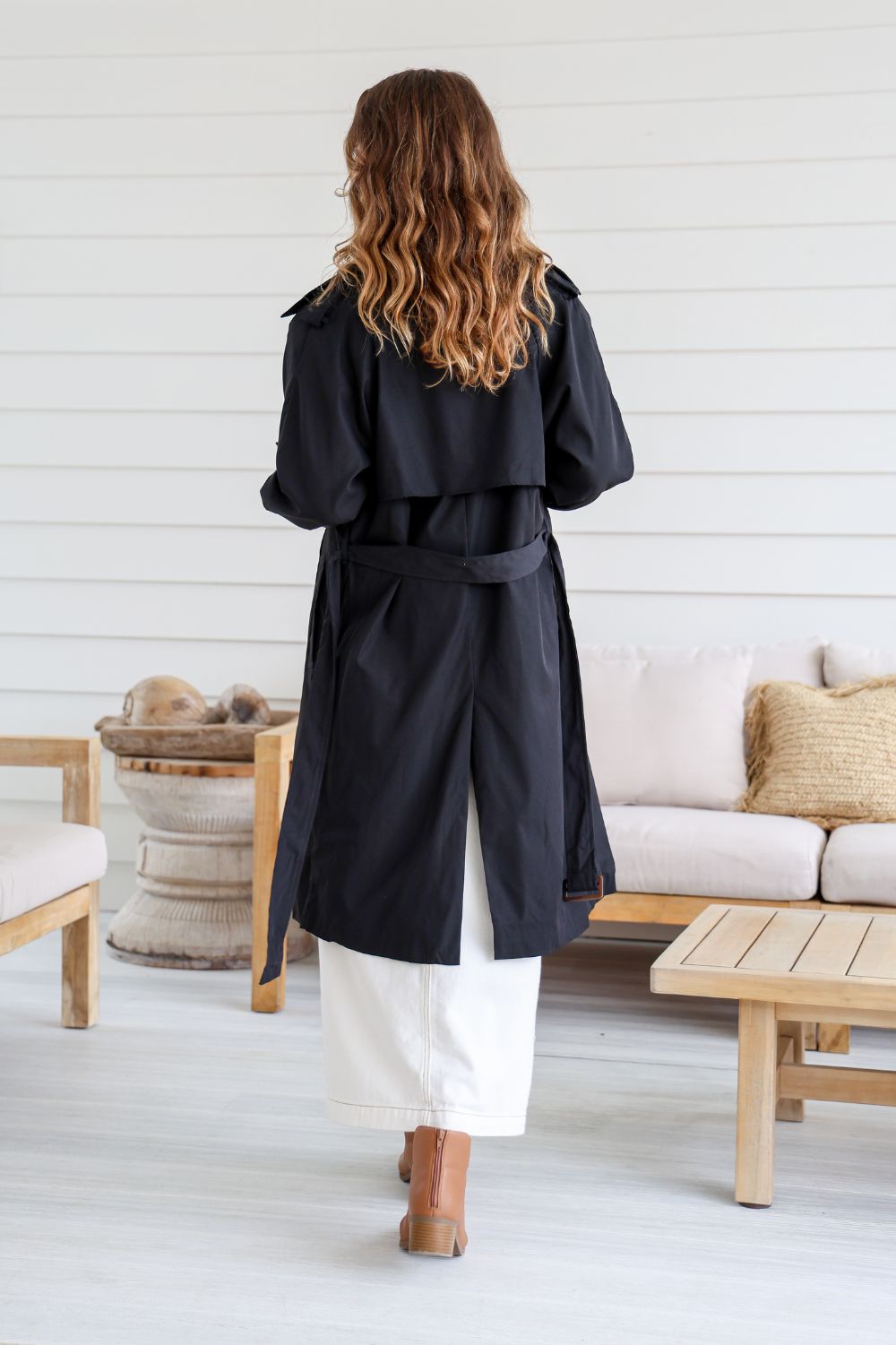 Fashion Express Judy Trench Coat | Black_Silvermaple Boutique