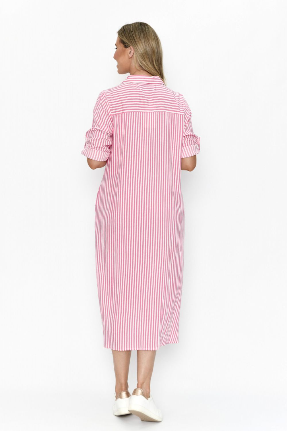 Fashion Express Sofia Shirt Dress | Pink Lemonade_Silvermaple Boutique