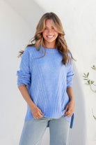 Fashion Express St Moritz Knit | Blue_Silvermaple Boutique