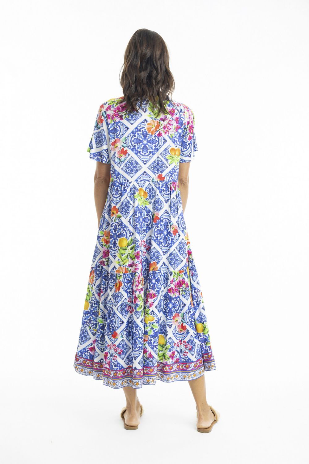 Fashion Express Lilah Maxi Dress | Amalfi Blue_Silvermaple Boutique