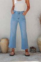 Fashion Express Emma Stretch Jeans | Light Blue_Silvermaple Boutique