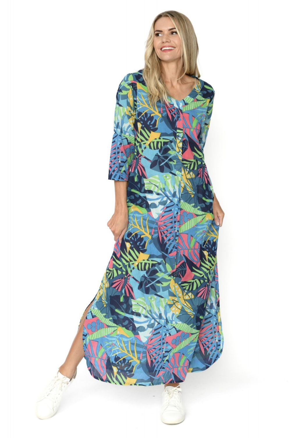 Fashion Express - Melina Maxi Dress | Jungle Pop - Dress - Silvermaple Boutique 