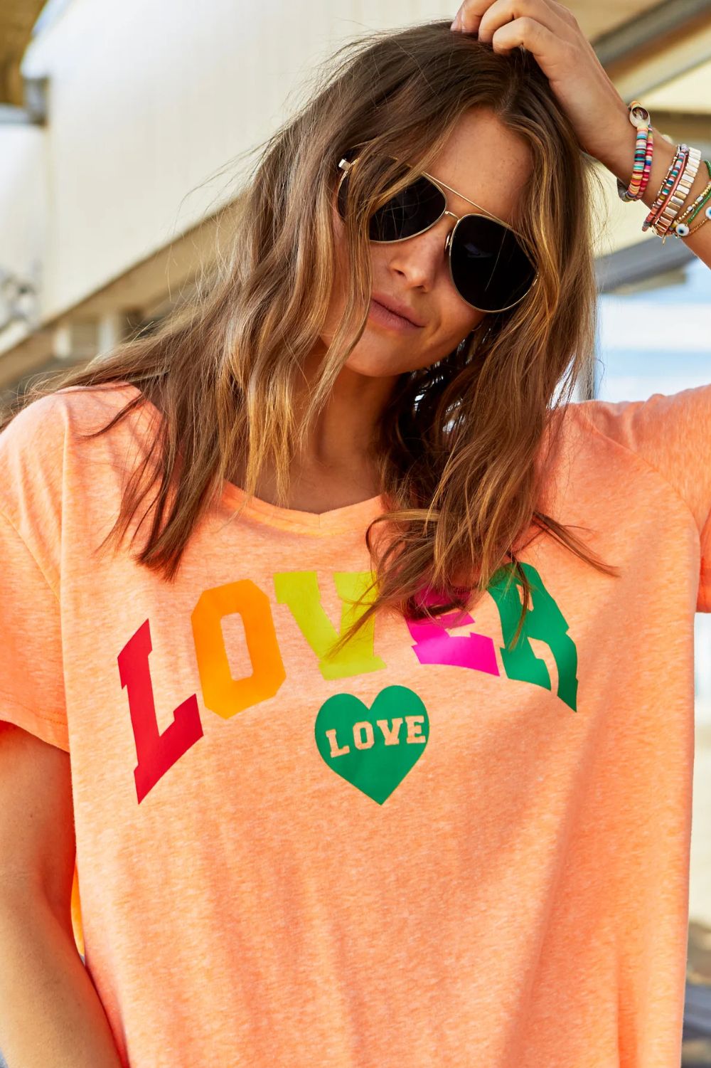 Hammill & Co Lover Tee | Orange_Silvermaple Boutique