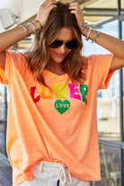 Hammill & Co Lover Tee | Orange_Silvermaple Boutique