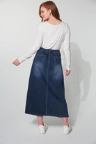 Haven Dalton Denim Skirt | Indigo_Silvermaple Boutique