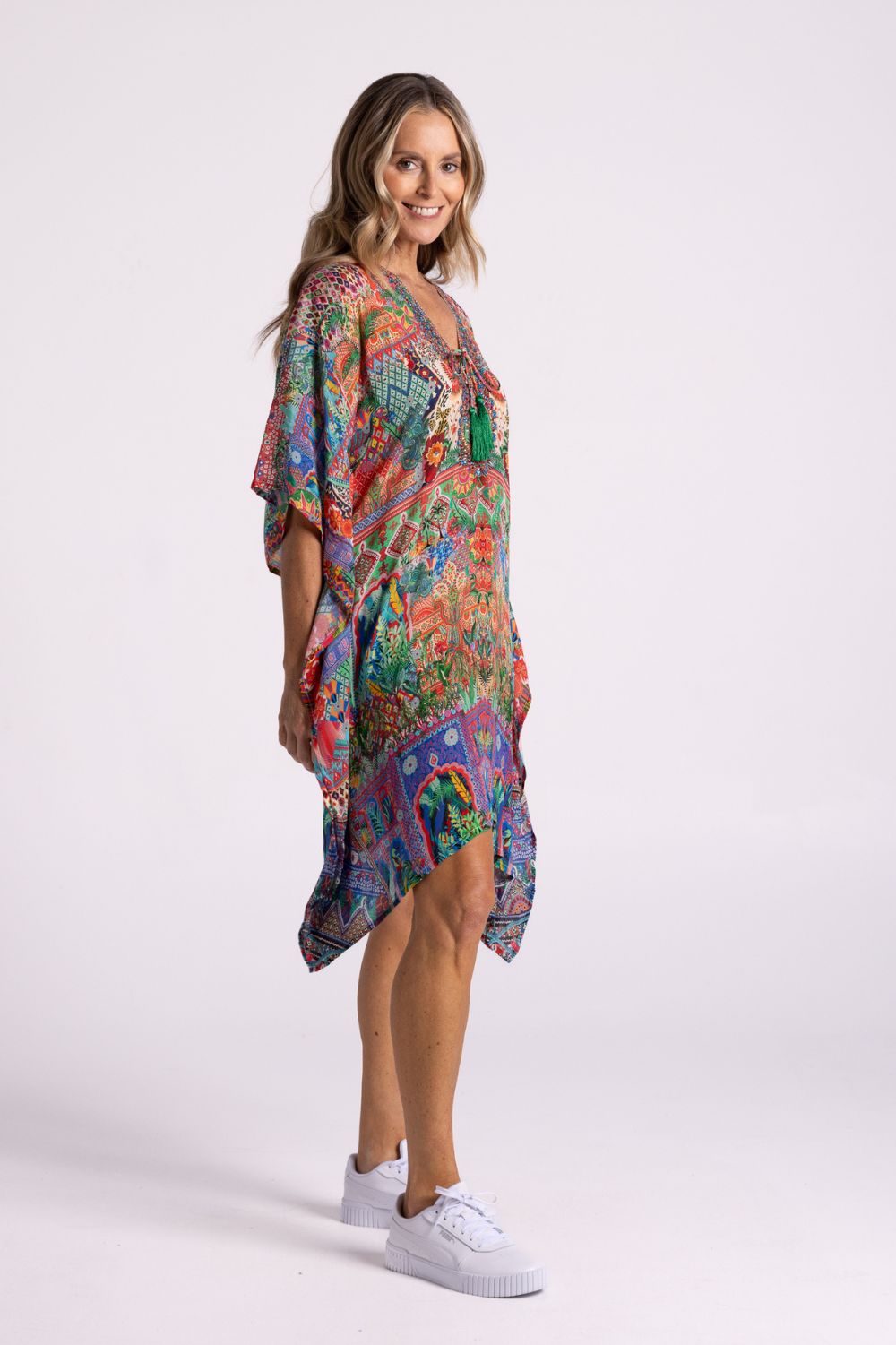 Silvermaple Collection - Helena Kaftan | Mumbai - Dress - Silvermaple Boutique 