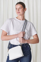 Zjoosh Hudson Cross Body Bag | White_Silvermaple Boutique