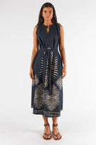 ITAMI Estrada Sleeveless Dress | Print_Silvermaple Boutique